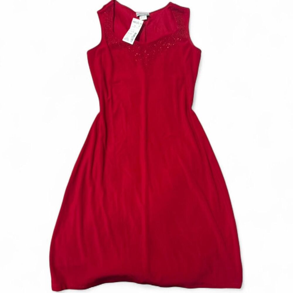 Women's Red Sparkly Dress